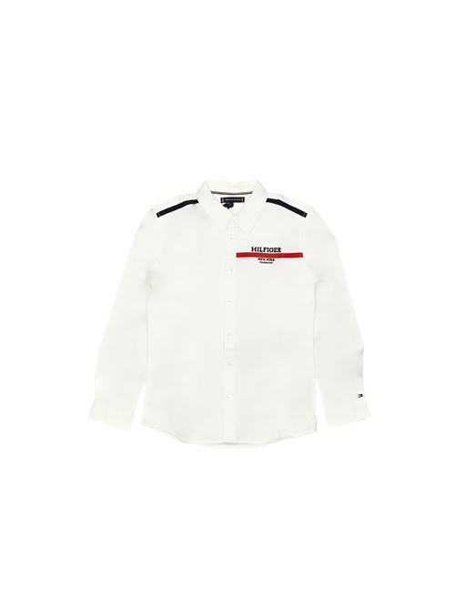 Camicia, bambino, logata. TOMMY HILFIGER | KB0KB09149TYBR